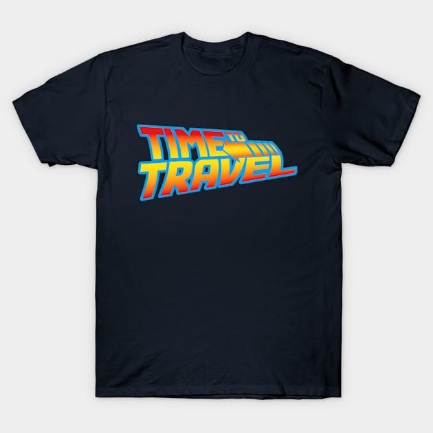 TIME TO TRAVEL T-Shirt by Zugor